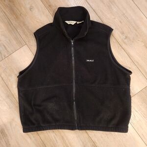 Eddie Bauer Charcoal Fleece Zip-Up